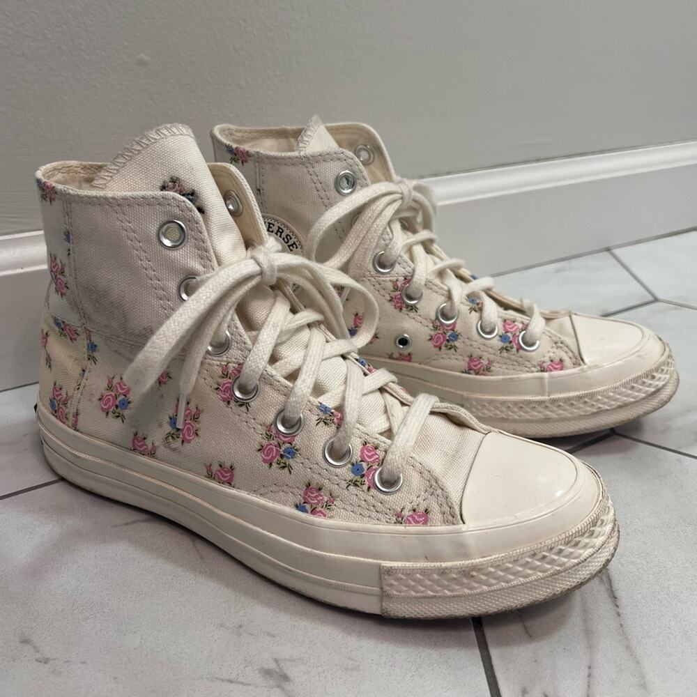 Converse Chuck Taylor All Star Gran-Z Patchwork Floral High-Top Sneaker Size 7